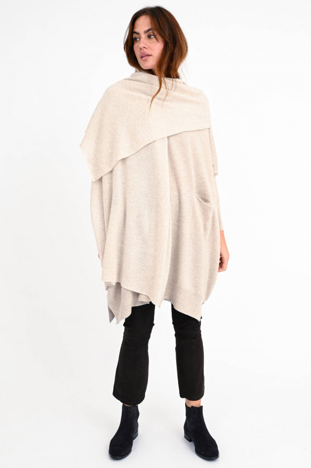Allude Schal aus reinem Cashmere in Beige
