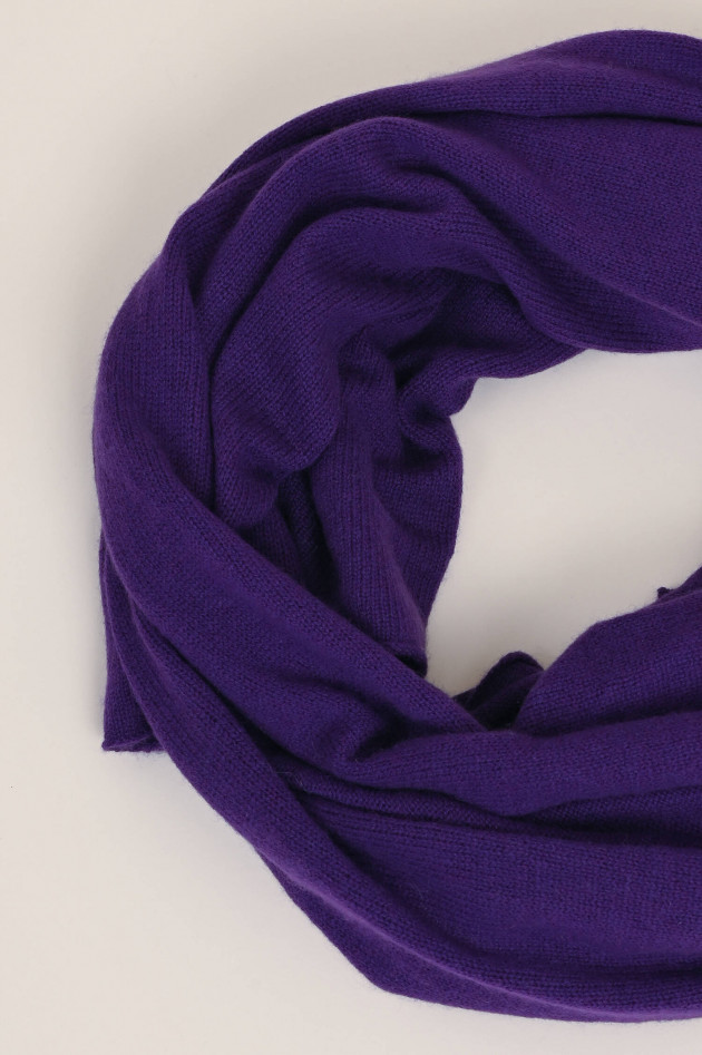 Allude Cashmere Schal in Violett