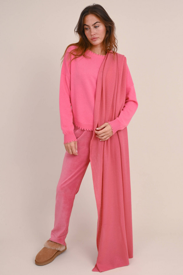 Allude Cashmere Schal in Berry