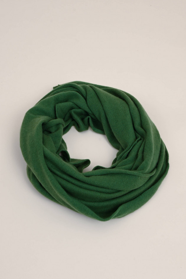Allude Cashmere Schal in Dunkelgrün