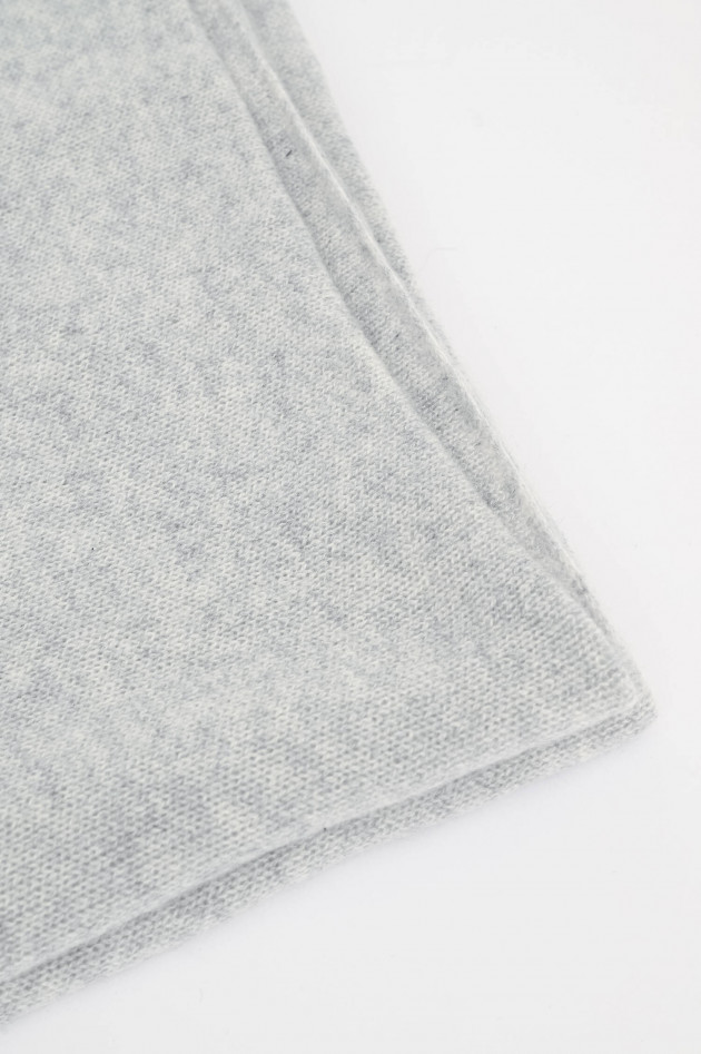 Allude Cashmere Schal in Hellgrau