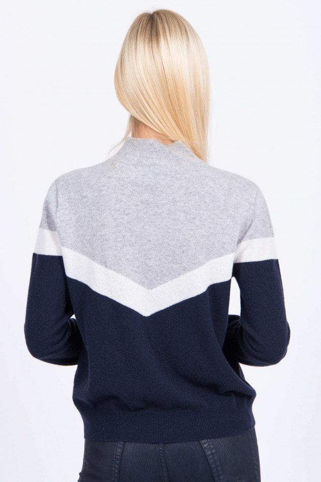 AlphaTauri Pullover FIRIK in Grau/Blau