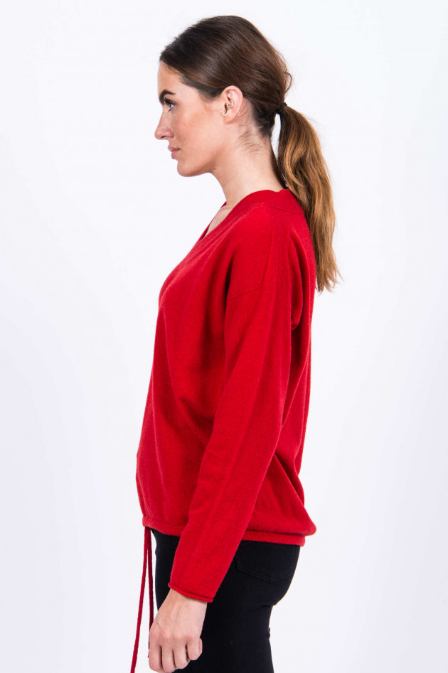 AlphaTauri Kaschmirpullover FINDA in Rot