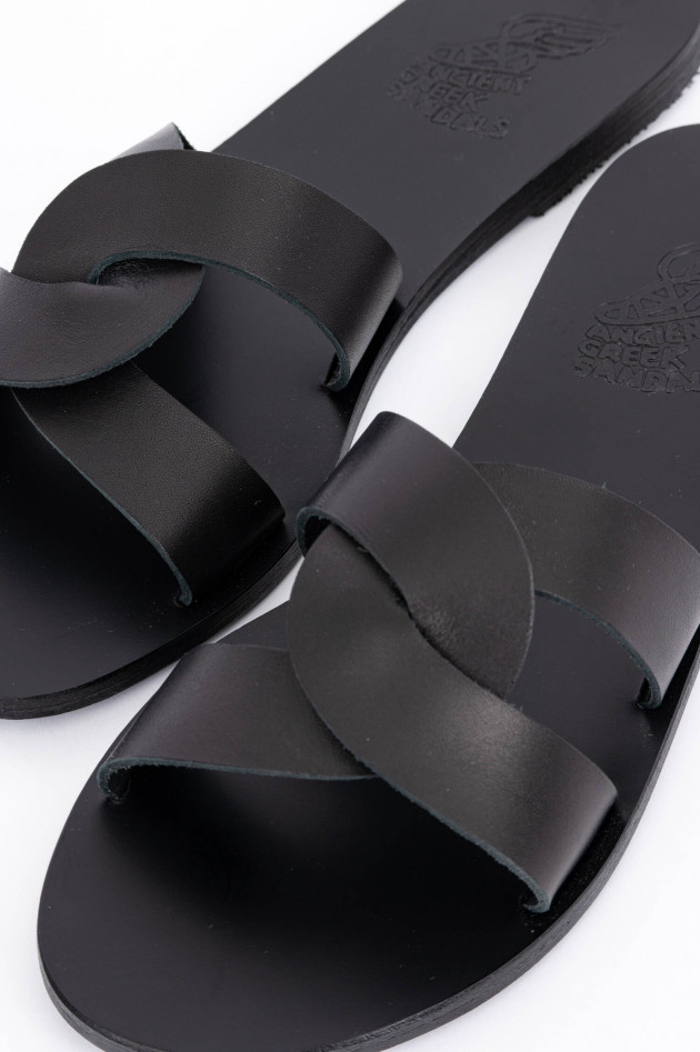 Ancient Greek Sandals Pantolette DESMOS in Schwarz