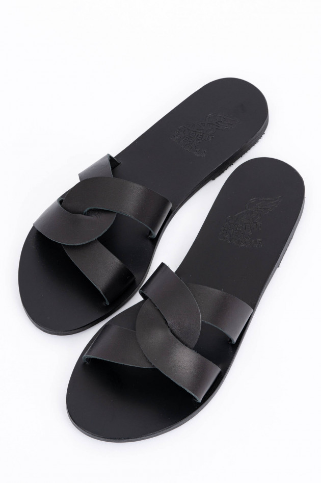 Ancient Greek Sandals Pantolette DESMOS in Schwarz