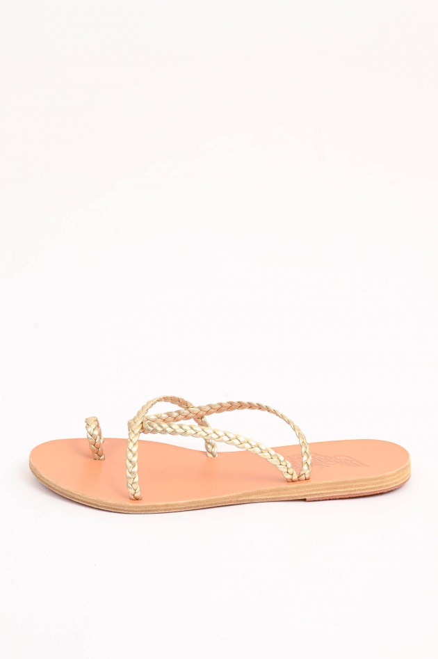 Ancient Greek Sandals Sandale ELEFTHERIA in Gold