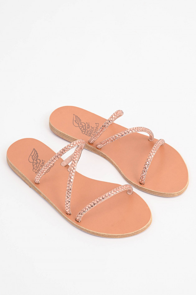 Ancient Greek Sandals Sandale POLYTIMI in Rosé