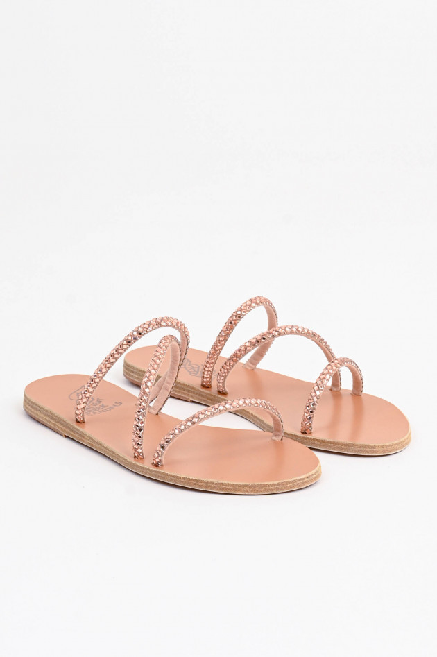 Ancient Greek Sandals Sandale POLYTIMI in Rosé