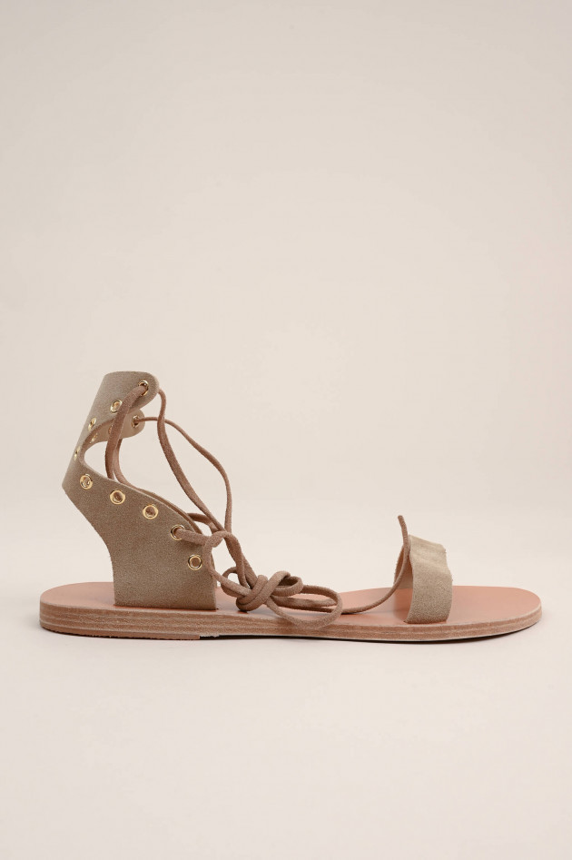 Ancient Greek Sandals Römersandale mit Nieten in Taupe