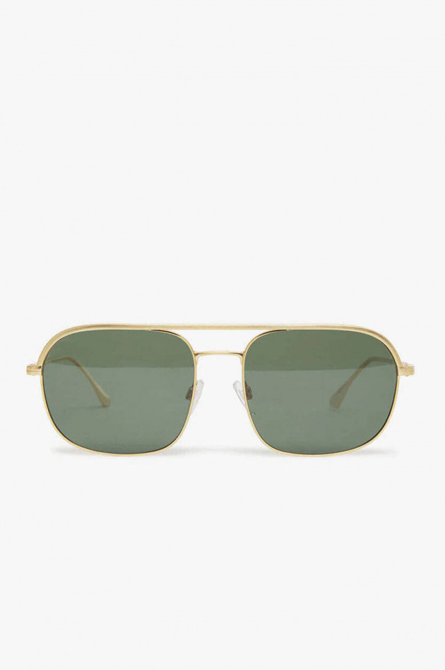 Anine Bing Sonnenbrille HIGHLAND in Gold/Grün