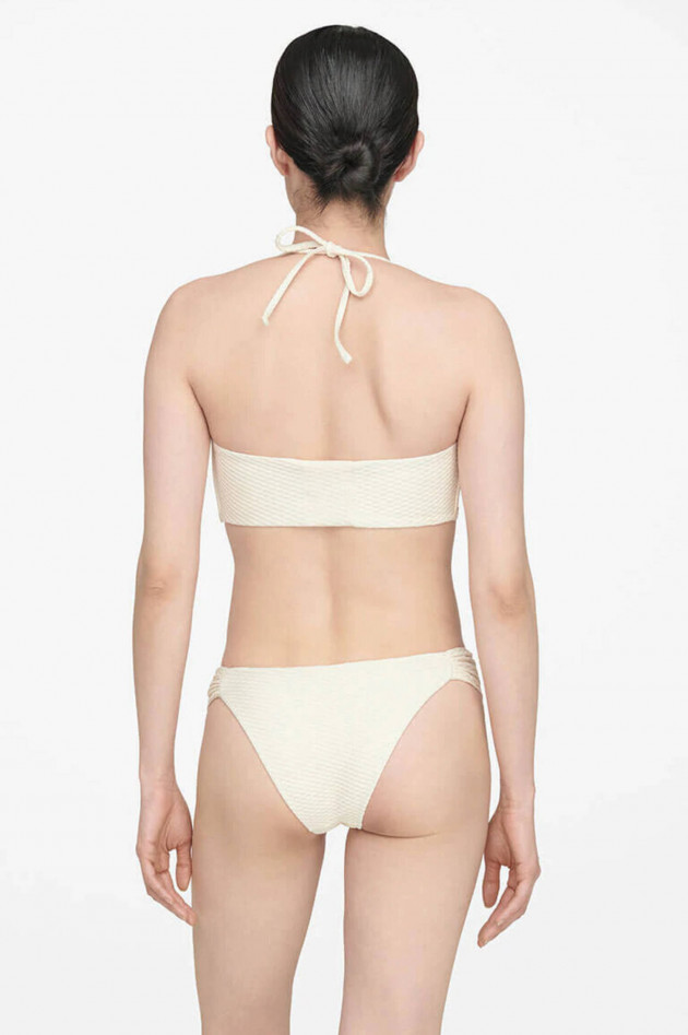 Anine Bing Bandeau-Bikini Top ROSA in Champagner