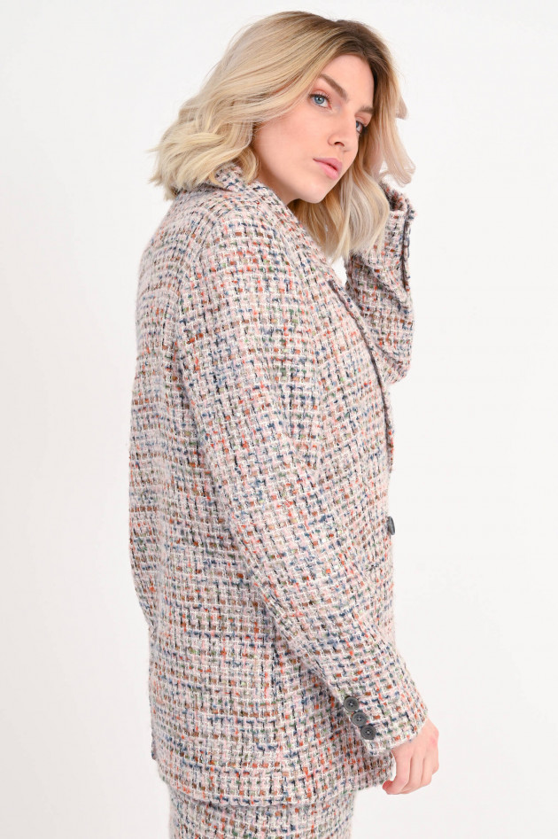 Anine Bing Tweed-Blazer DIANA in Rosa