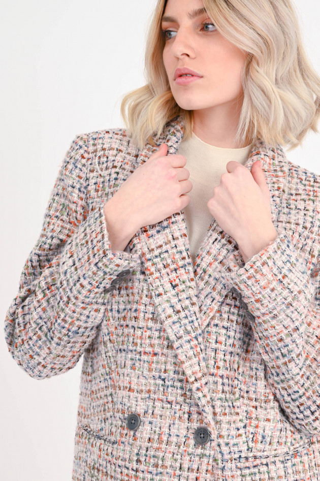 Anine Bing Tweed-Blazer DIANA in Rosa