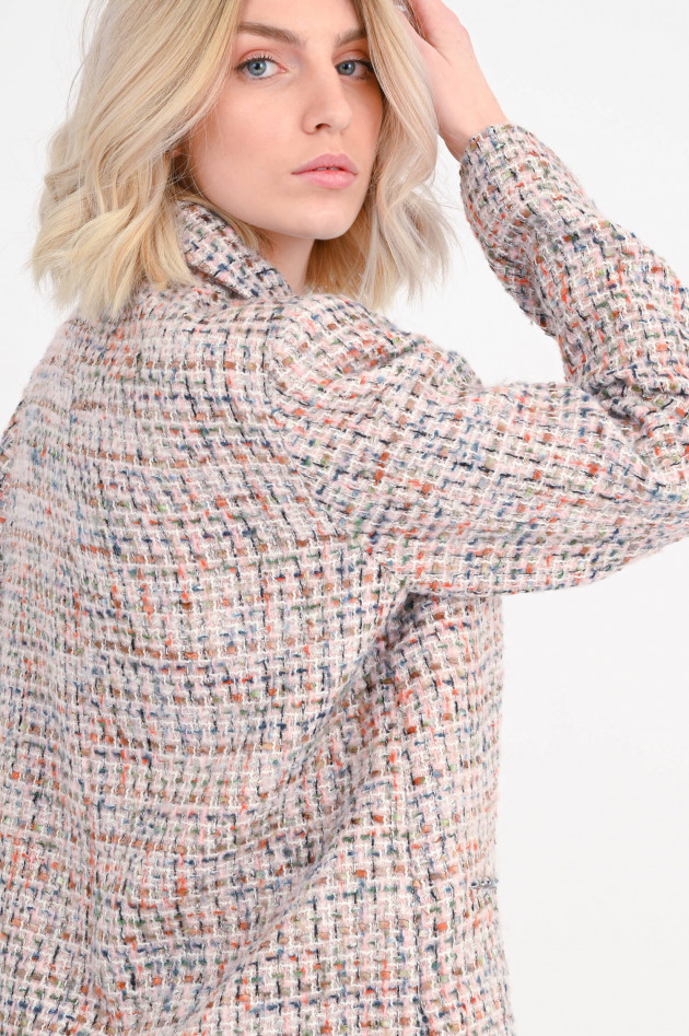 Anine Bing Tweed-Blazer DIANA in Rosa