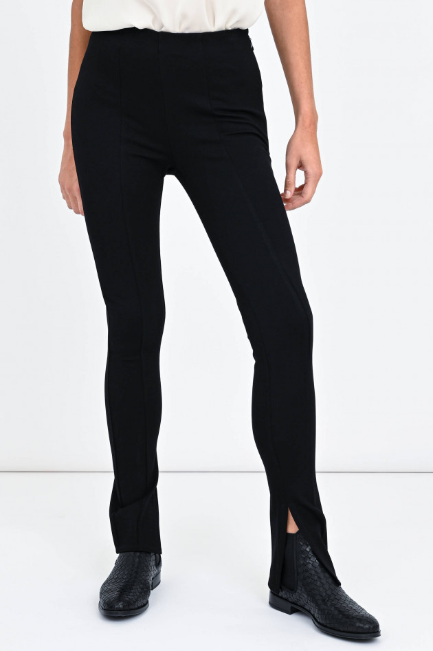 ANINE BING Stretchy High Waist Pant MAX in Schwarz