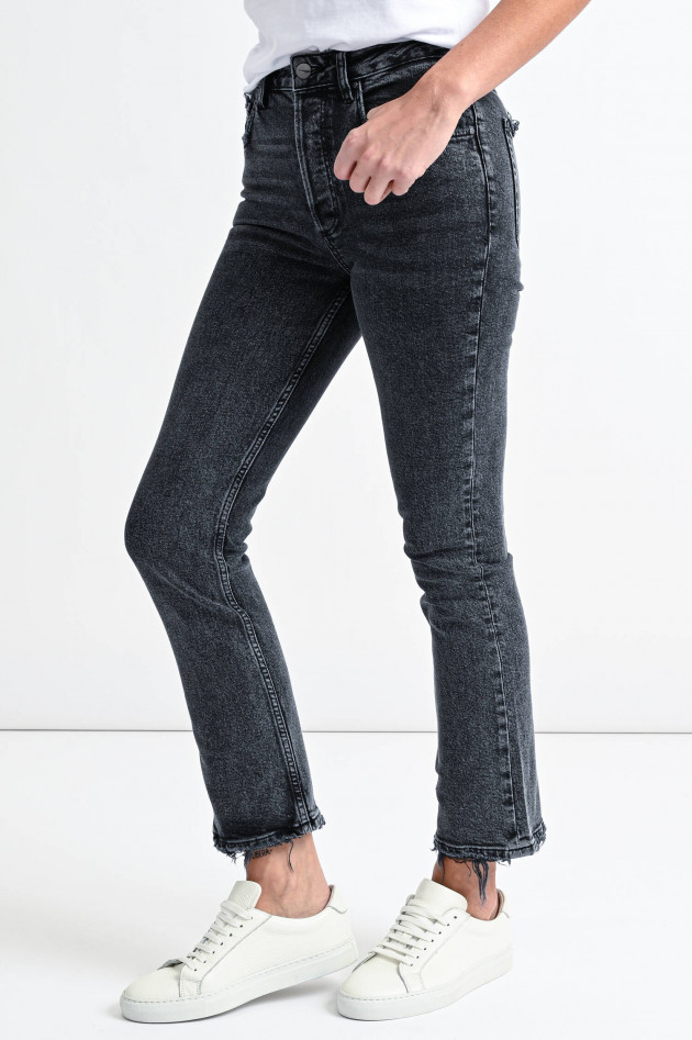 ANINE BING Vintage Jeans LARA mit leichtem Bootcut in Grau