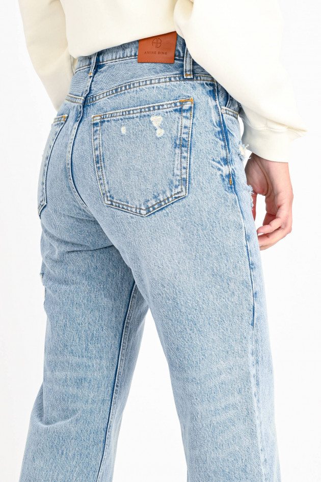 Anine Bing Vintage Boyfriend-Jeans GAVIN in Hellblau | GRUENER.AT