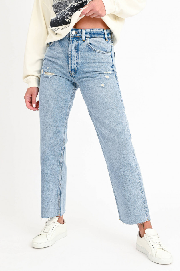 Anine Bing Vintage Boyfriend-Jeans GAVIN in Hellblau