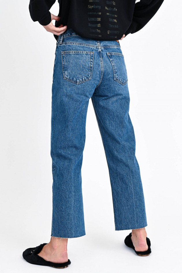 Anine Bing Boyfriend Jeans GAVIN in Mittelblau