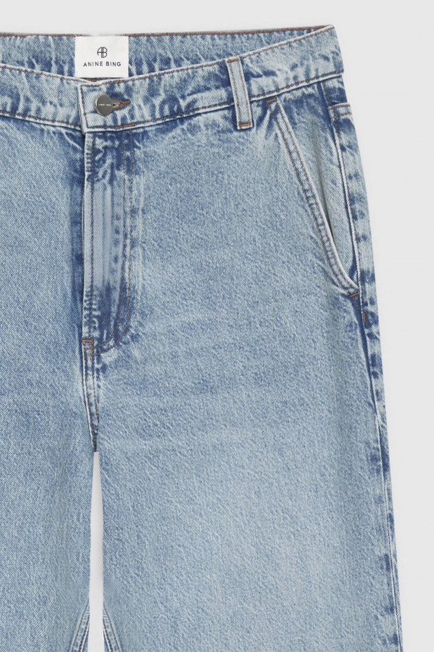 Anine Bing Jeans BRILEY mit Ziernaht in Hellblau
