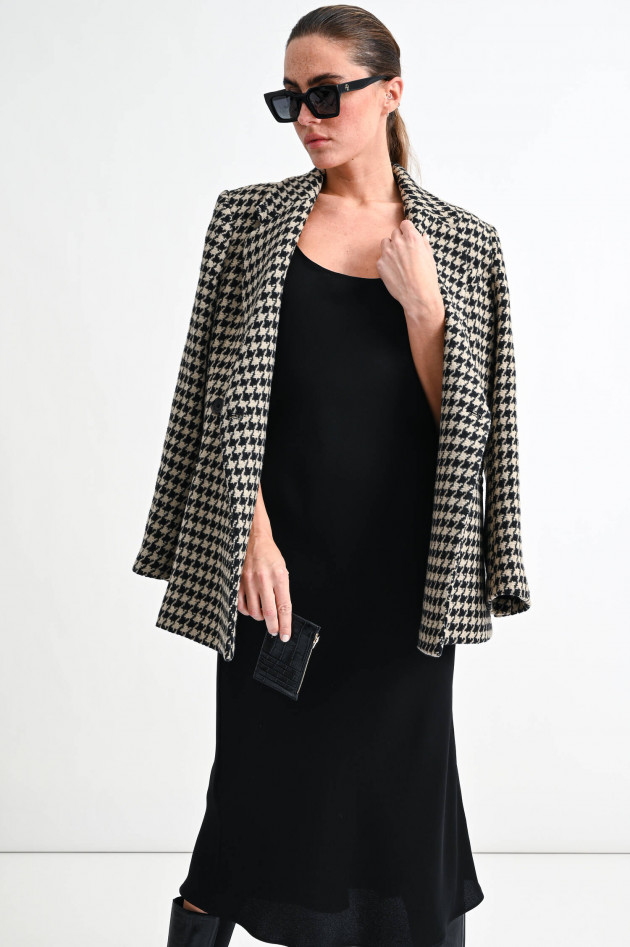ANINE BING Kleid CHELSEA mit Chain-Straps in Schwarz