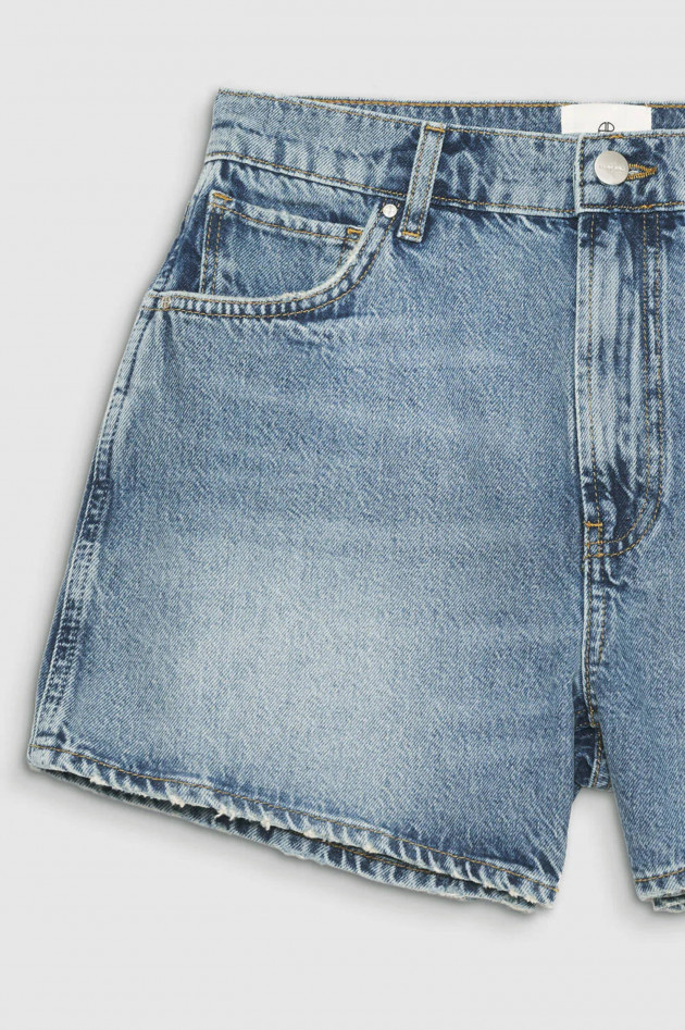 Anine Bing Jeans-Shorts DALTON in Mittelblau