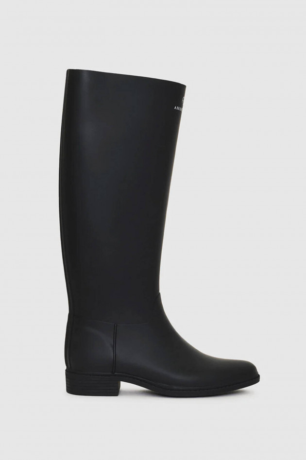 Anine Bing Gummistiefel KARI in Schwarz