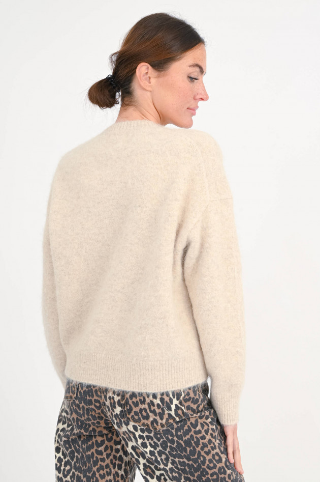 Anine Bing Strickweste aus Alpaka-Mix in Beige