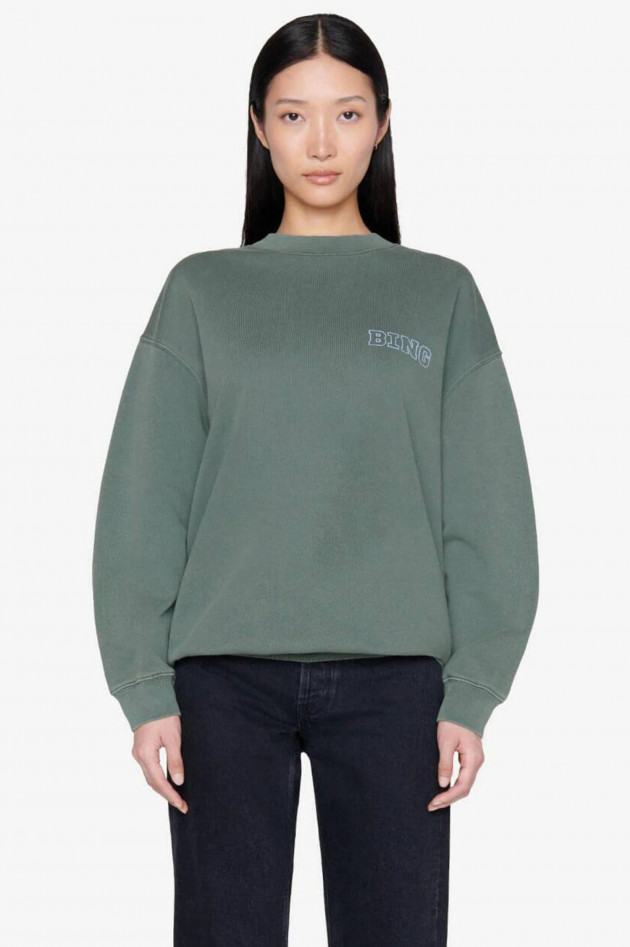 ANINE BING Oversized Vintage Sweater CODY in Grün