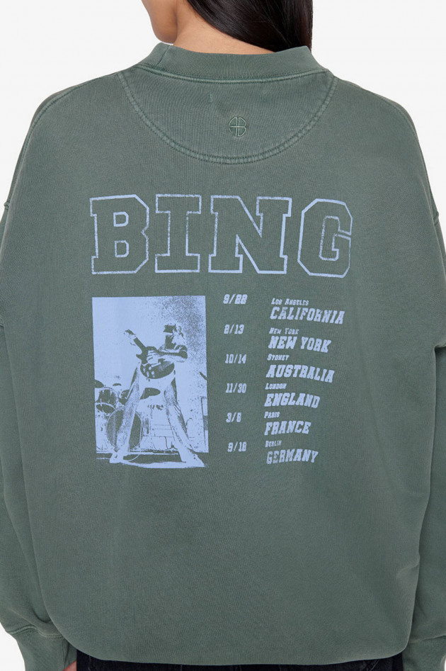 ANINE BING Oversized Vintage Sweater CODY in Grün