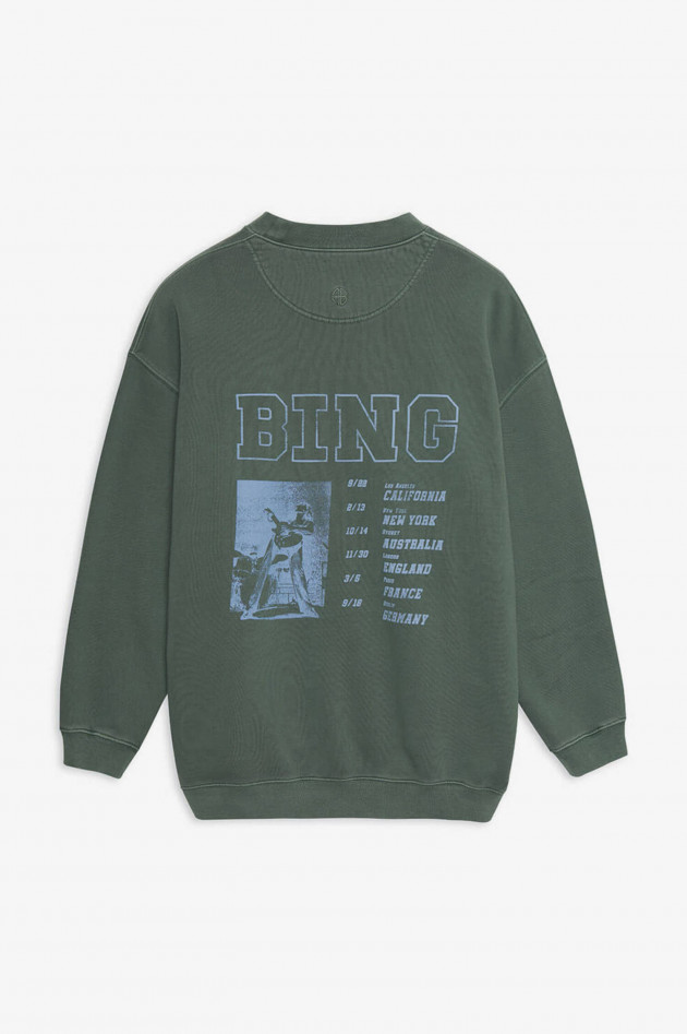 ANINE BING Oversized Vintage Sweater CODY in Grün