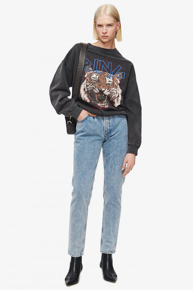 ANINE BING Vintage Sweater TIGER in Anthrazit