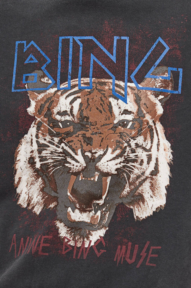 ANINE BING Vintage Sweater TIGER in Anthrazit