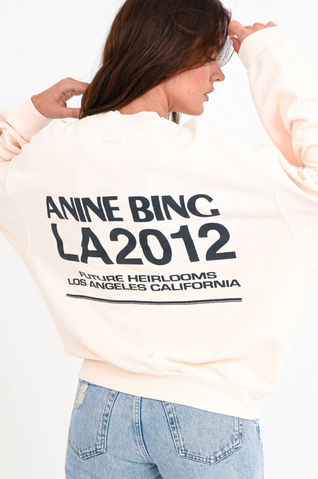 Anine Bing Sweatshirt JACI in Hellrosa