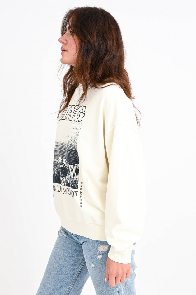 Anine Bing Print-Sweater JACI in Creme