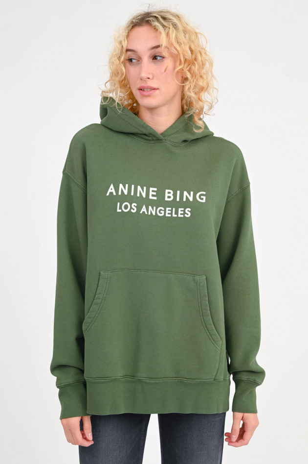 Anine Bing Kapuzenpullover ALTO in Grün