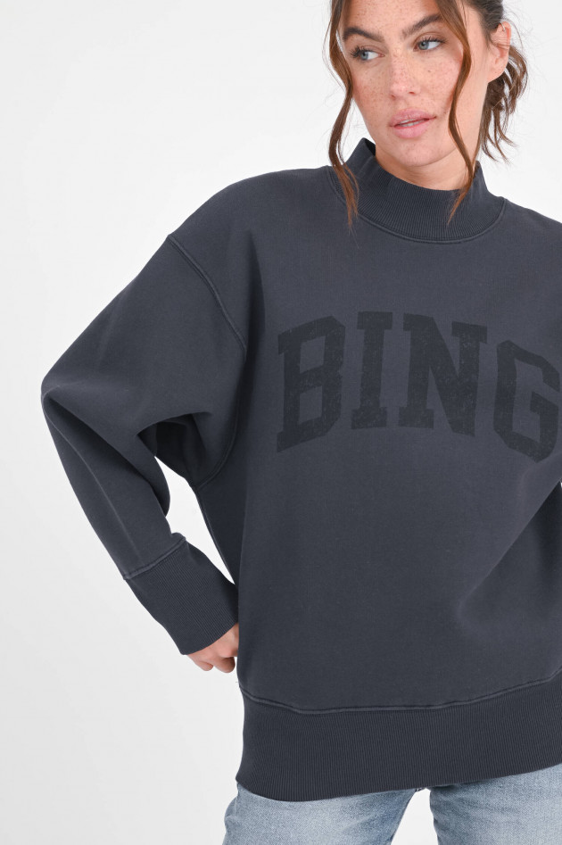 Anine Bing Sweatshirt BRADIE in Anthrazit