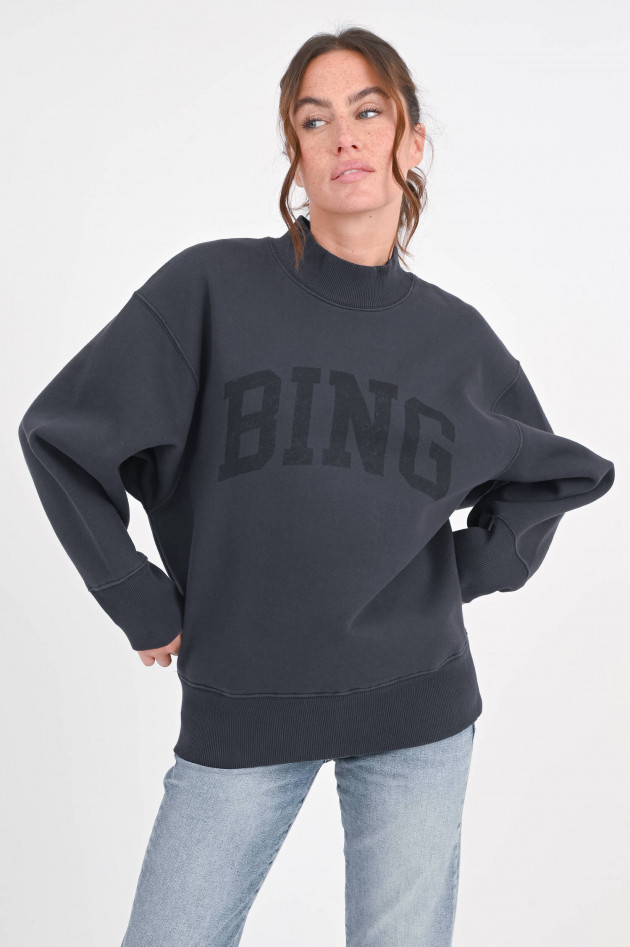 Anine Bing Sweatshirt BRADIE in Anthrazit