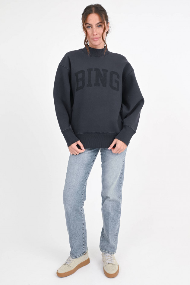 Anine Bing Sweatshirt BRADIE in Anthrazit