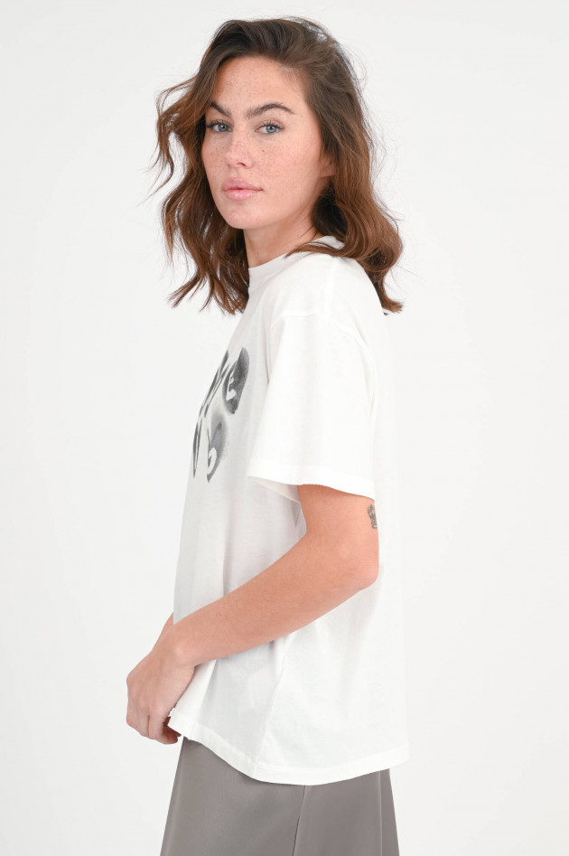 Anine Bing T-Shirt CADE in Ivory