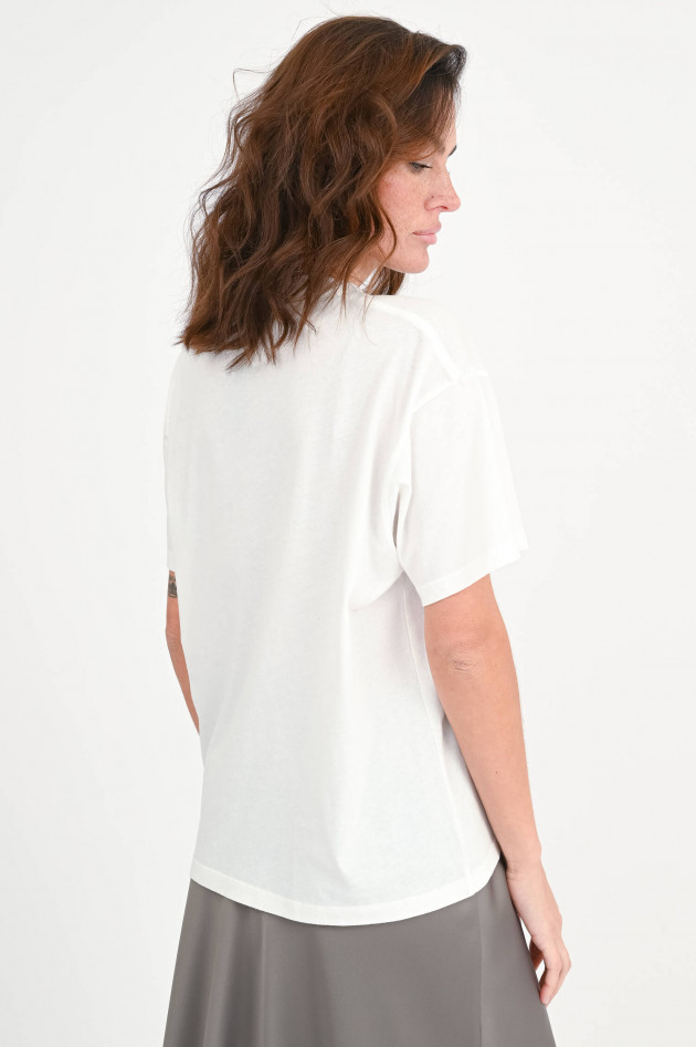 Anine Bing T-Shirt CADE in Ivory