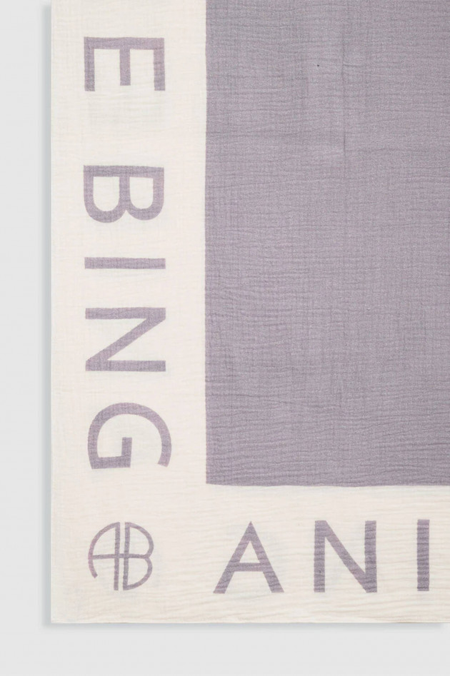 Anine Bing Sarong PRAIA in Flieder/Weiß