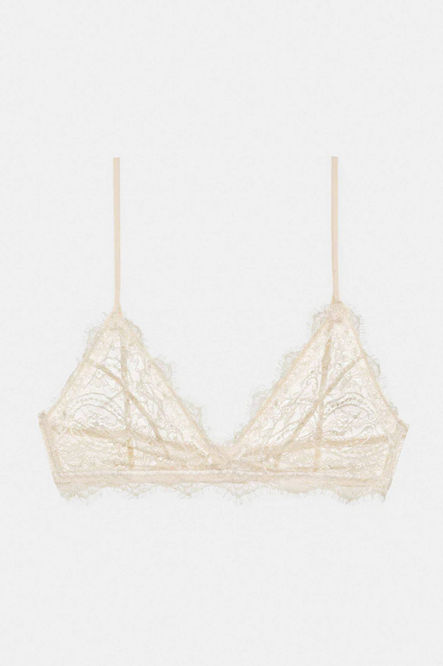 Anine Bing Bralette aus Spitze in Nude