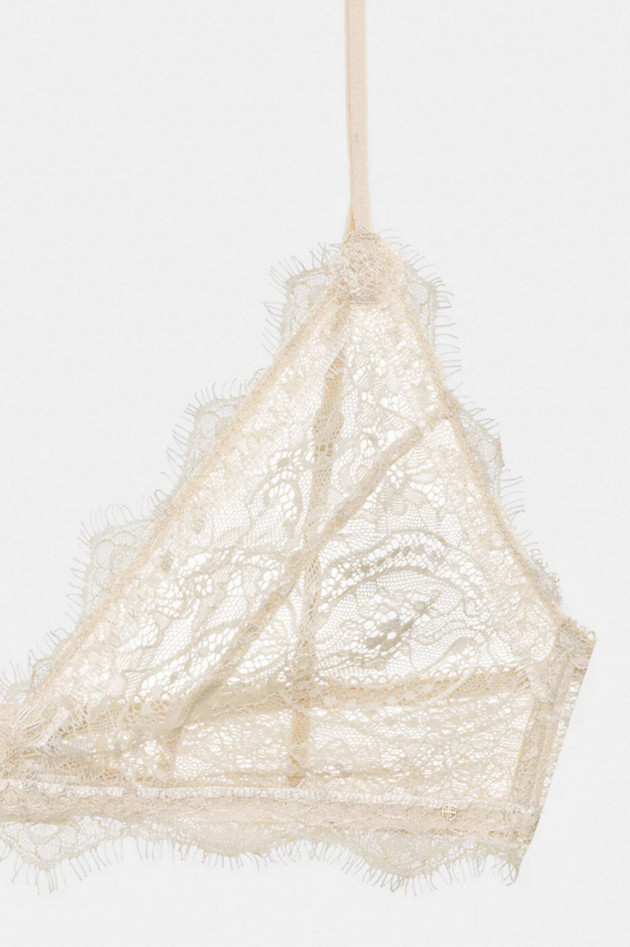 Anine Bing Bralette aus Spitze in Nude