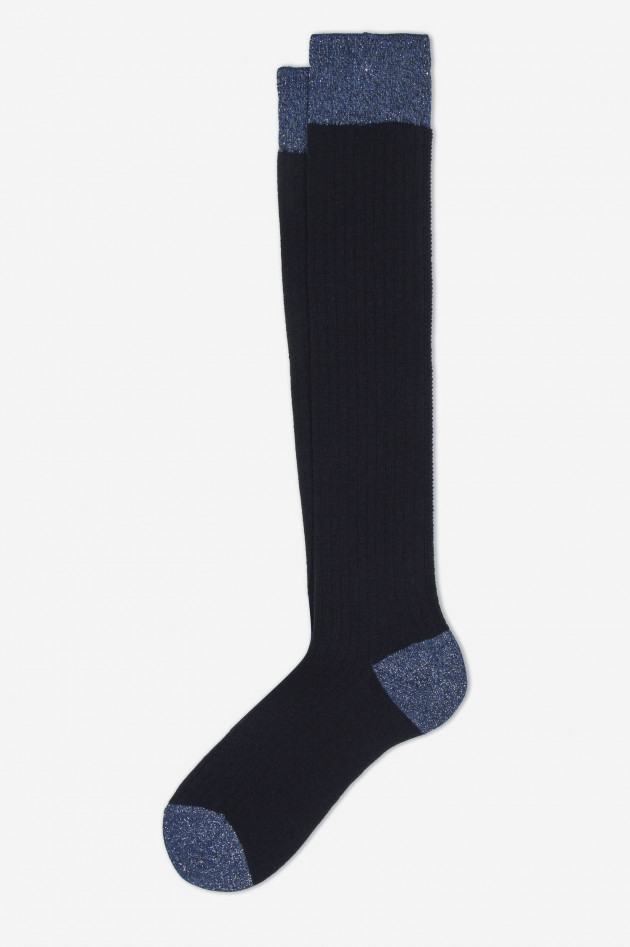 ANT45 Lange Strümpfe BERLINO in Navy
