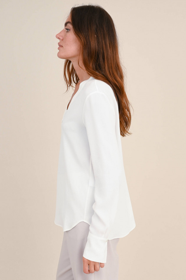 Antonelli Firenze Crepe Bluse AVERSA in Weiß