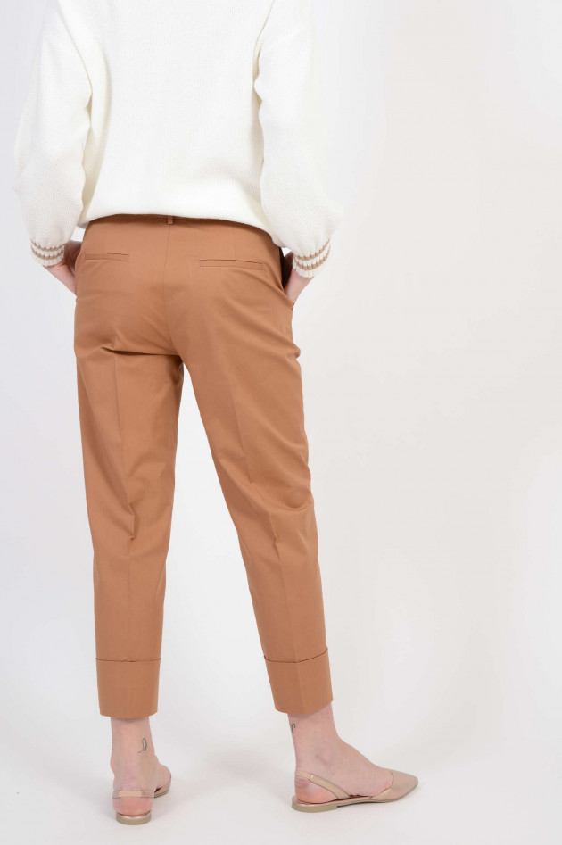 Antonelli Firenze Hose mit Stulpen in Cognac