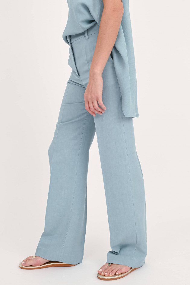 Antonelli Firenze Wide-Leg Hose ROBINIA in Graublau