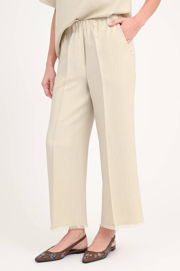 Antonelli Firenze Wide Leg Culotte SAM in Sand