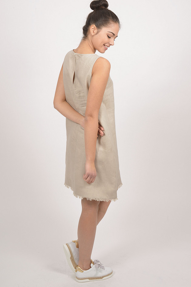 Antonelli Firenze Leinenkleid in Beige